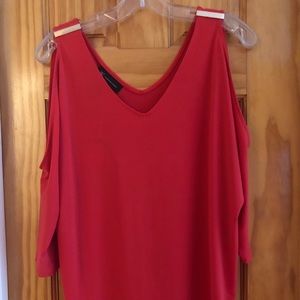 INC cold shoulder top